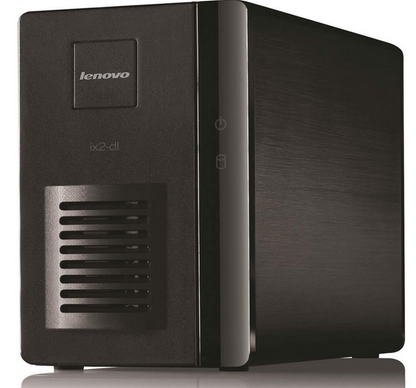 وحدة تخزين شبكية بدون أقراص من Lenovo IOMEGA IX2 (70A69001EA) IX2 بسعة 4 تيرابايت مع حجرتين 