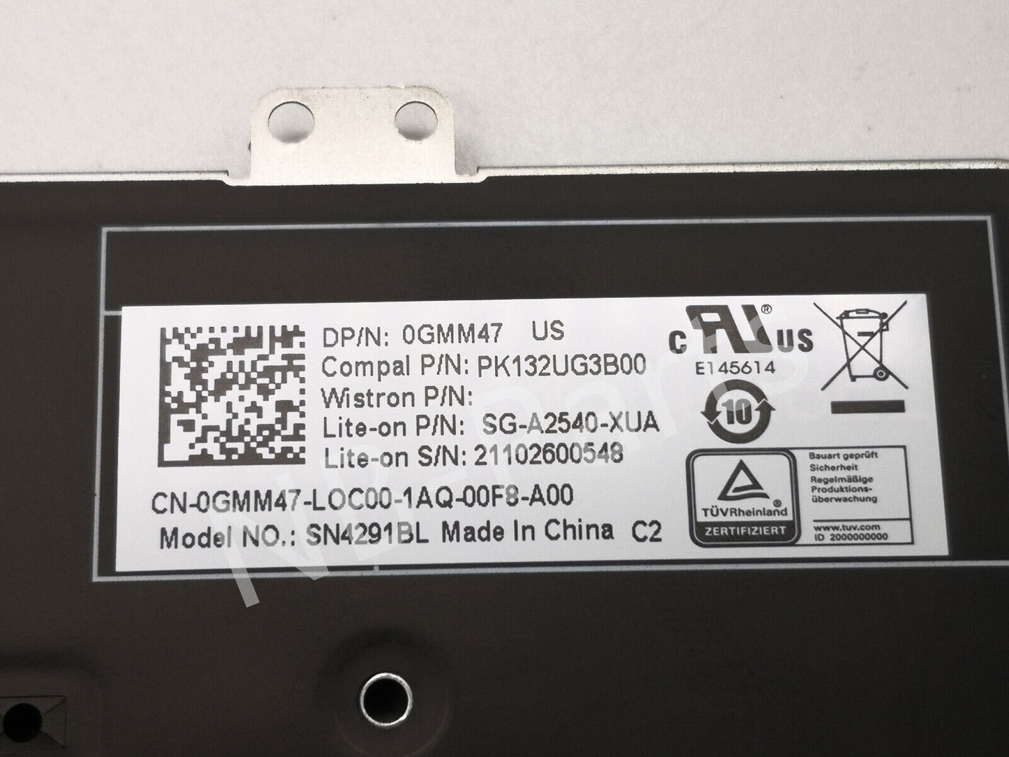 Dell Latitude 7410 Keyboard - 0GMM47