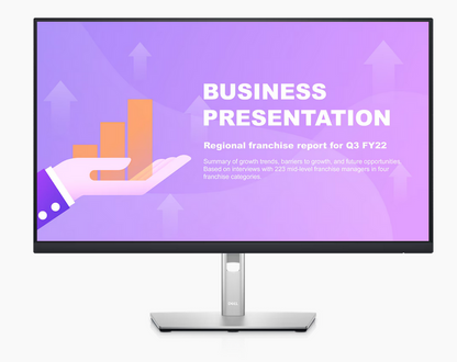 موزع USB-C لشاشة Dell مقاس 27 بوصة - P2722HE 