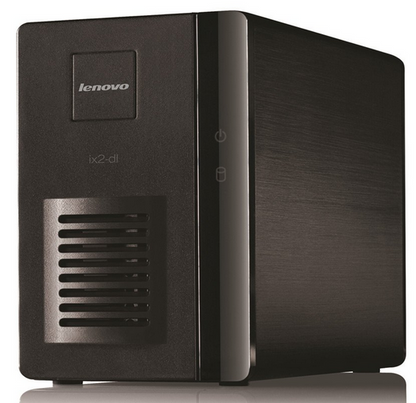 وحدة تخزين شبكية بدون أقراص من Lenovo IOMEGA IX2 (70A69001EA) IX2 بسعة 4 تيرابايت مع حجرتين 
