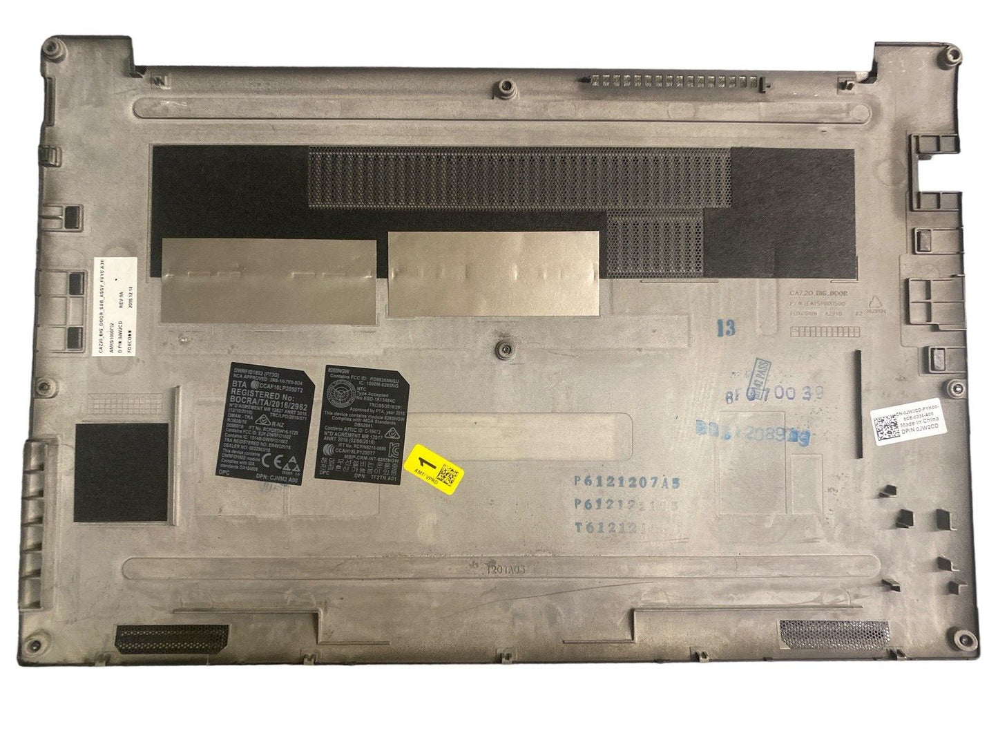 Dell Latitude 7480 Bottom Base - 0JW2CD