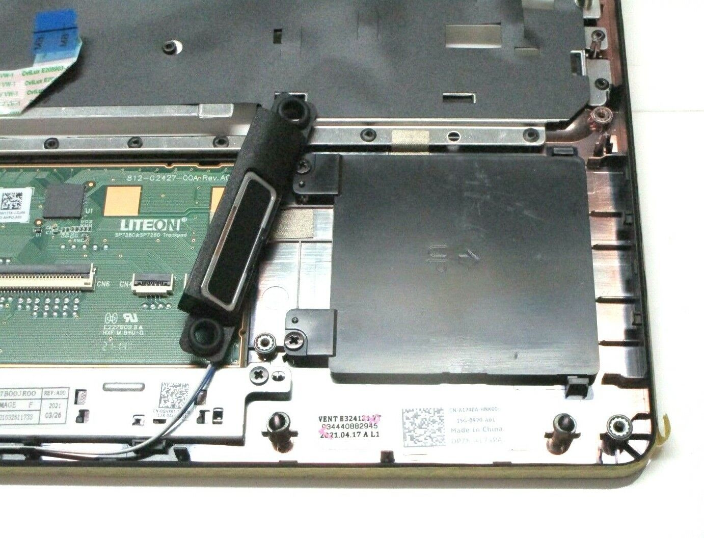 Dell Latitude 5590 Touchpad Palmrest - 0F1V91