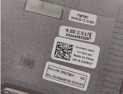 Dell Latitude 5520 Bottom Base 02P8G7 - 03C21P